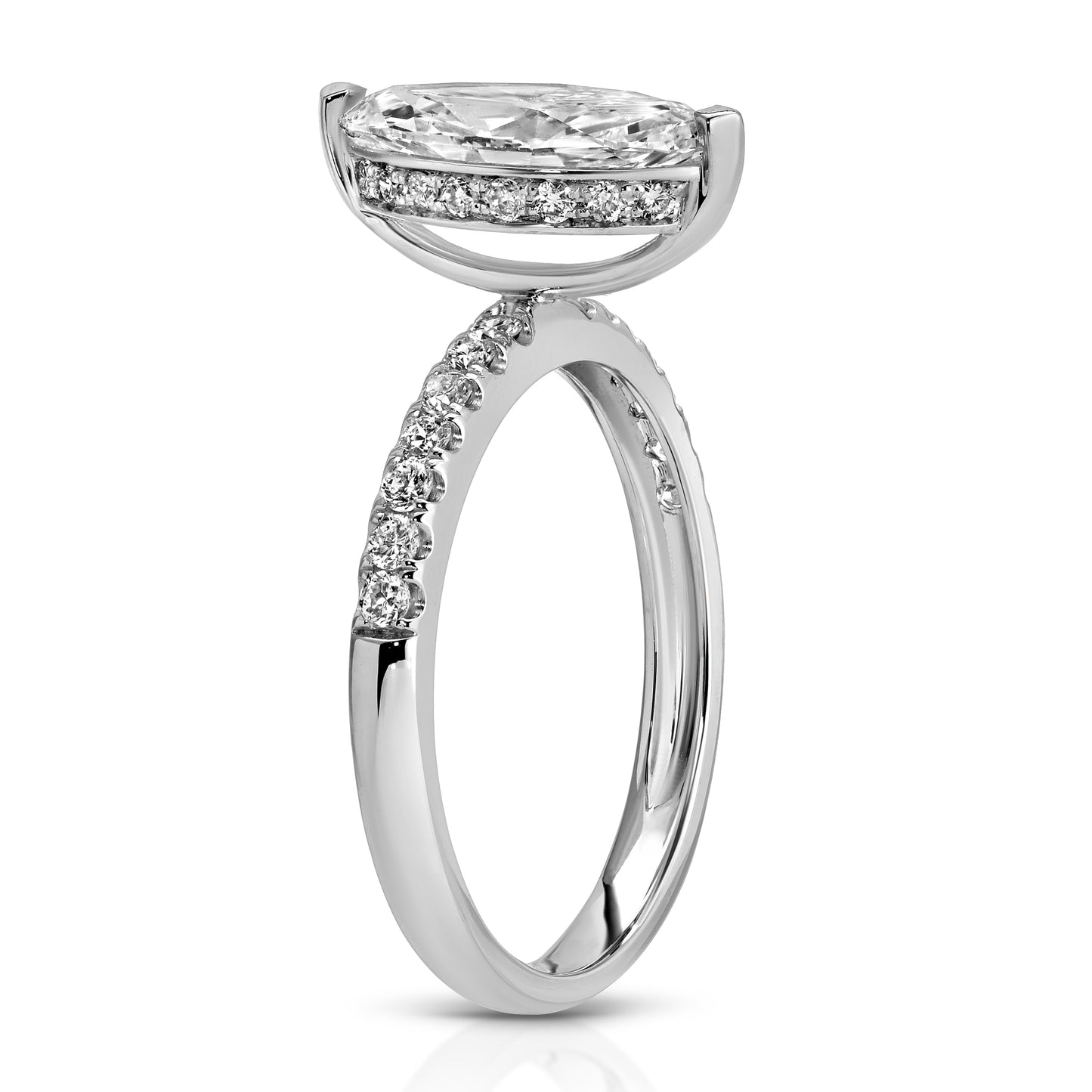 Marquise Cut Diamond Ring | 1.7ct | IGI Certified