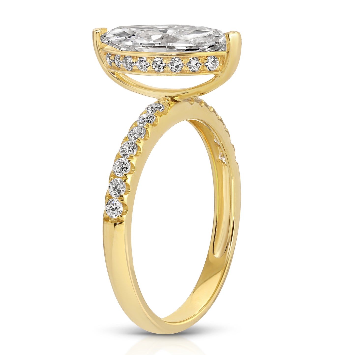 Marquise Cut Diamond Ring | 1.7ct | IGI Certified