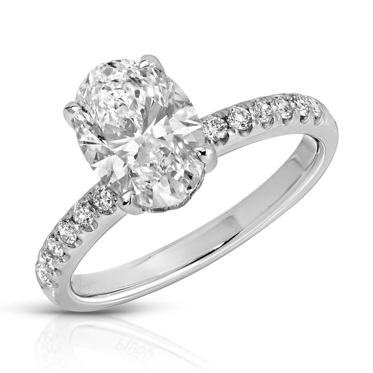 Oval Cut Diamond Ring | 1.75ct | IGI Certified