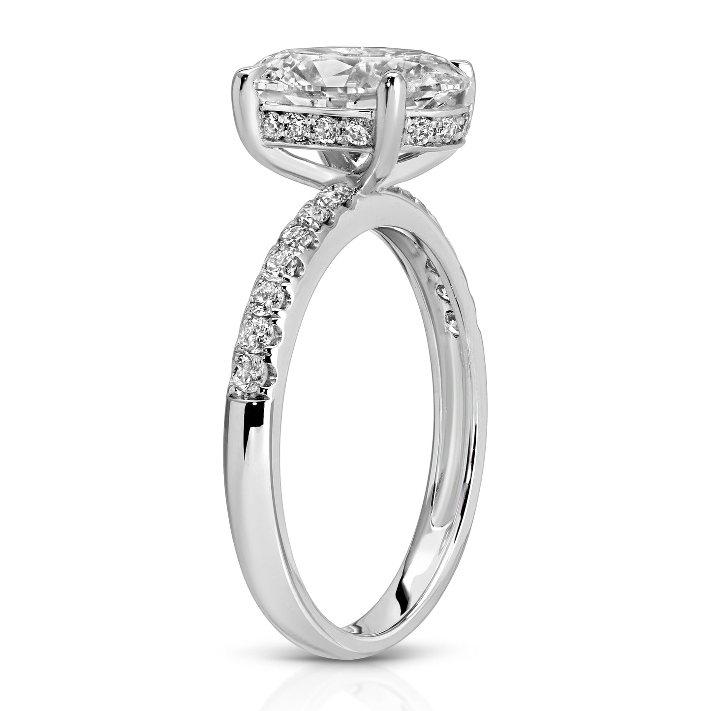 Oval Cut Diamond Ring | 2.3ct | IGI Certified