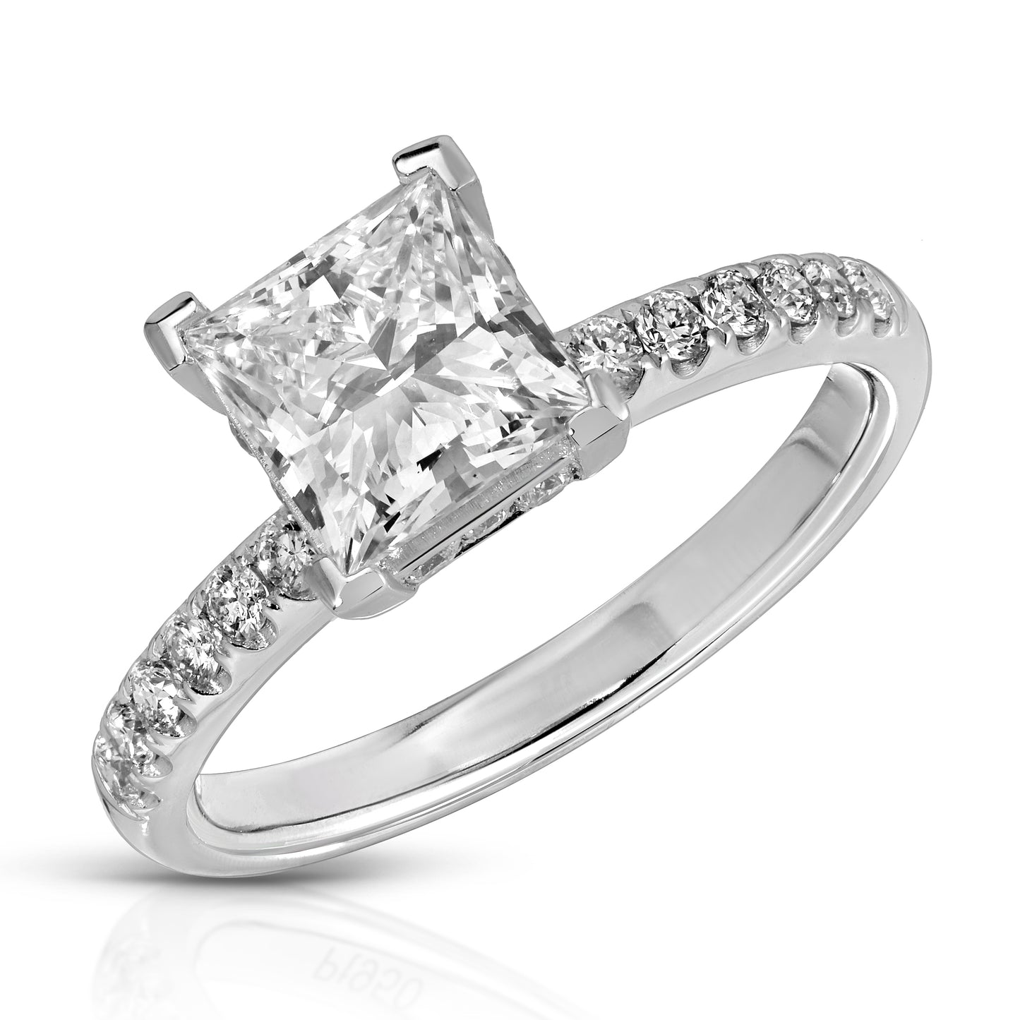 Princess Cut Diamond Ring | 1.5 ct | IGI Certified