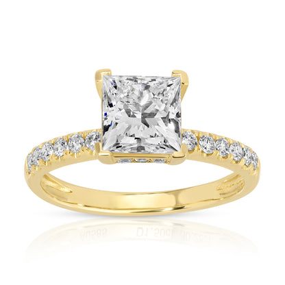 Princess Cut Diamond Ring | 1.5 ct | IGI Certified
