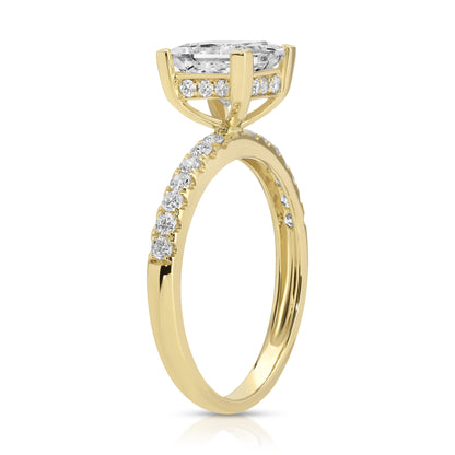 Princess Cut Diamond Ring | 1.5 ct | IGI Certified
