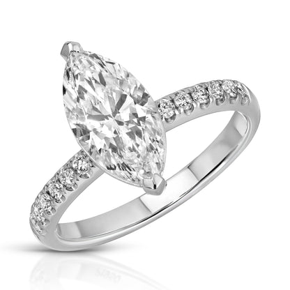 Marquise Cut Diamond Ring | 1.7ct | IGI Certified