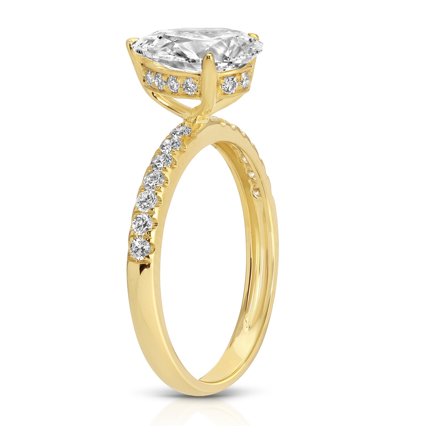 Pear Shaped Diamond Ring | 1.5ct | IGI Certified